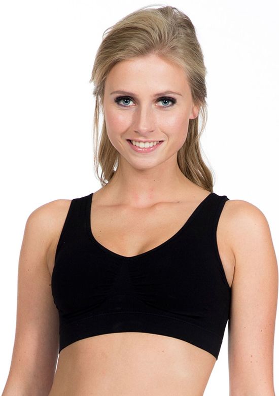 MAGIC Bodyfashion Comfort Bra - Zwart - Maat L
