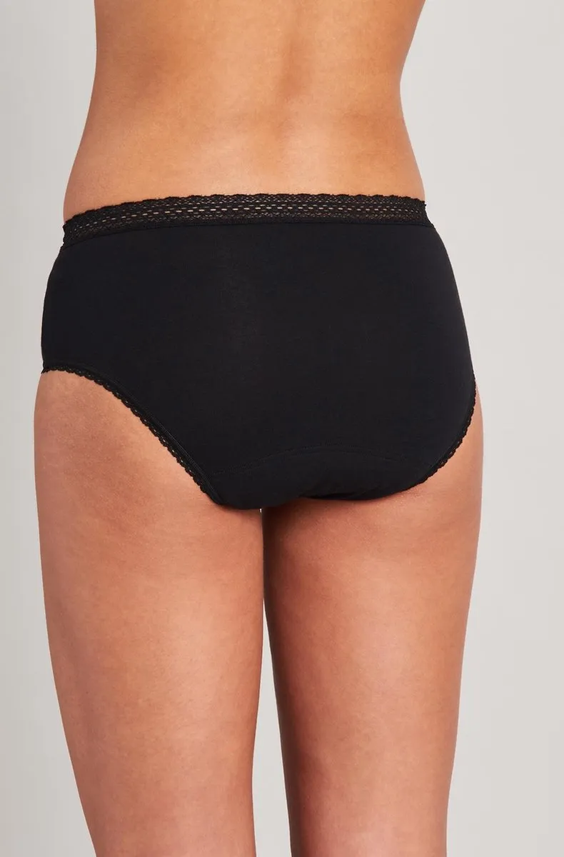 Schiesser - Maat 46/48 - Secret Care Menstruatie Dames Onderbroek