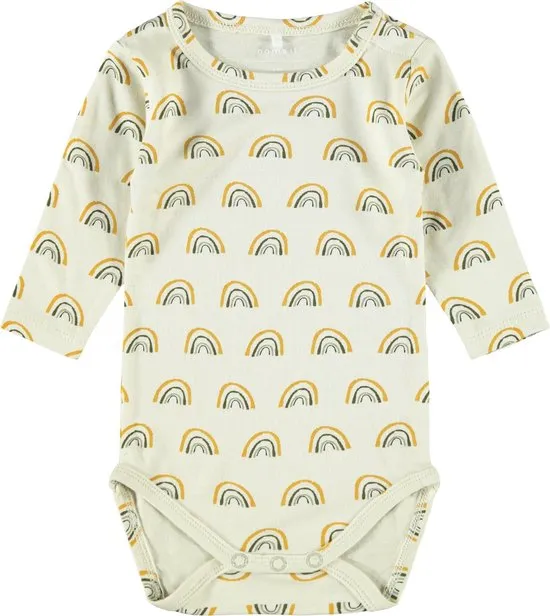 Rompertje - maat 62- NAME IT BABY NBMDITIM LS BODY BOX Jongens Body