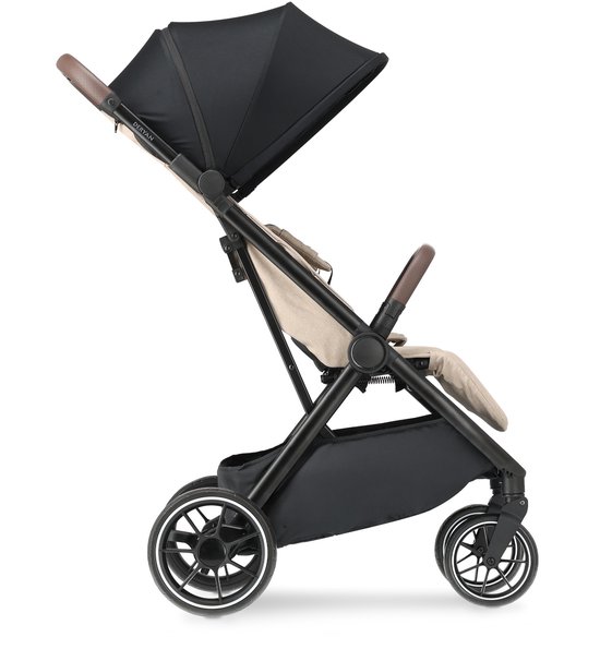 Deryan Luxe XP Buggy XL - Inclusief Reiswieg - Compact lichtgewicht - Zwart