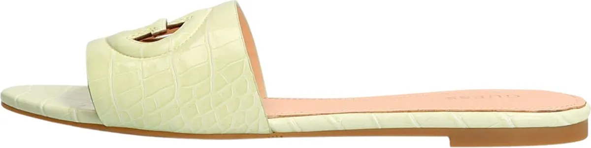 Guess - Maat 41 - Tashia2 Dames Slipper - Lime