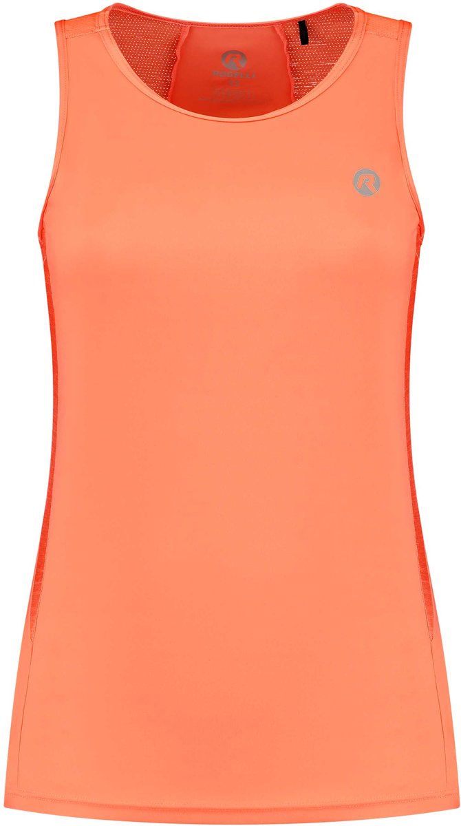 Rogelli Maat L Core Dames Hardloopsinglet - Mouwloos - Koraal