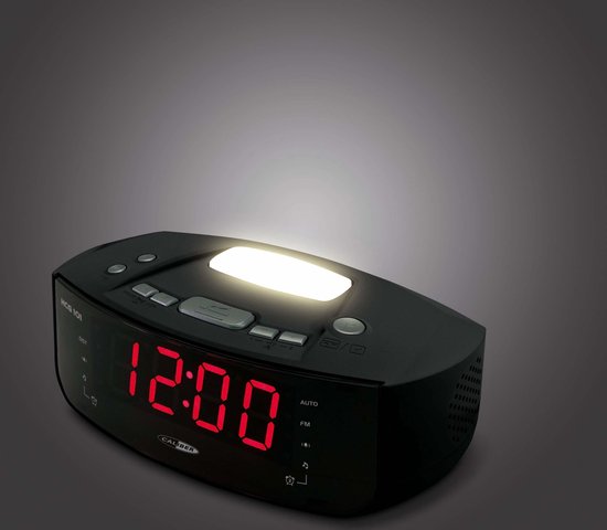Caliber HCG101 - Wekkerradio Wake Up Light - Zwart