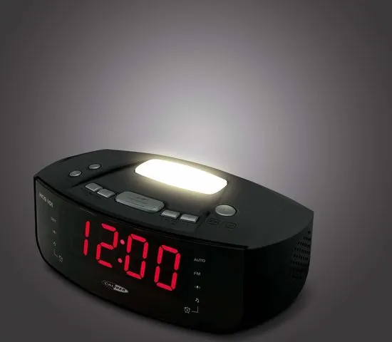 Caliber HCG101 - Wekkerradio Wake Up Light - Zwart