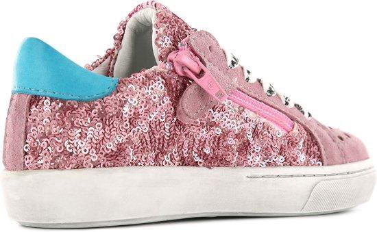 Shoesme - Maat 37 - Vulcanised Meisjes Sneakers - Roze