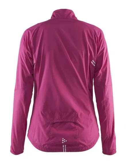 Craft Velo wind jacket roze/smoothie dames - Fiets - Maat S