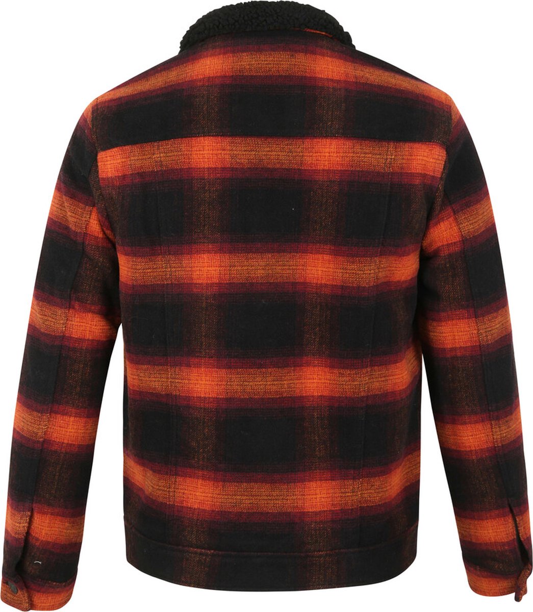 Superdry Heren Wollen Highwayman Trucker jas - 3XL - met sherpa