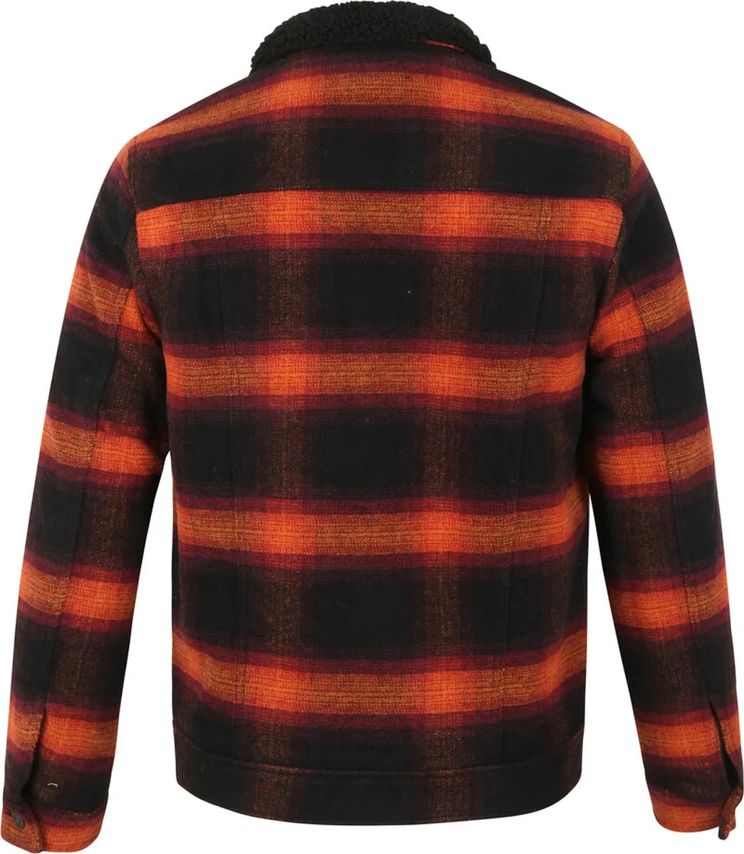 Superdry Heren Wollen Highwayman Trucker jas - 3XL - met sherpa