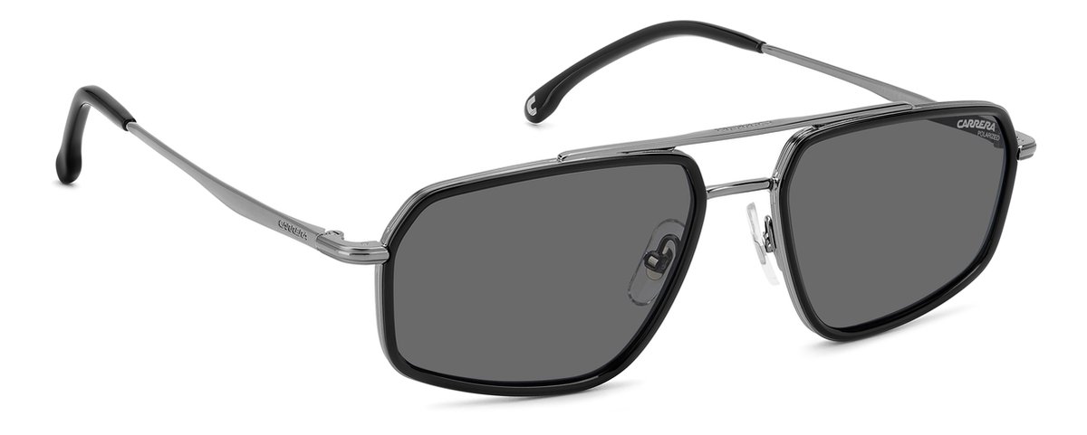 zonnebril, aviator, metal frame, grijze glazen, unisex