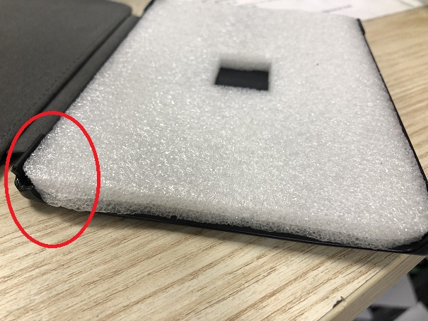 Koopjeshoek - Gecko Covers Slimfit Beschermhoes voor Kobo Aura 6'' - Zwart