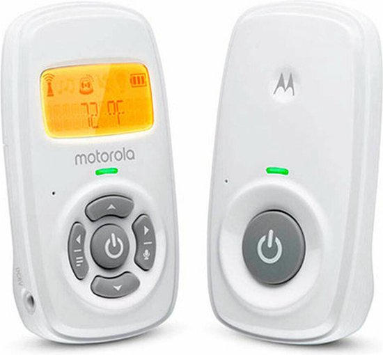 Motorola Nursery Babyfoon AM24 - Baby Monitor - Audio - Hoog Gevoelige Microfoon - DECT Technologie