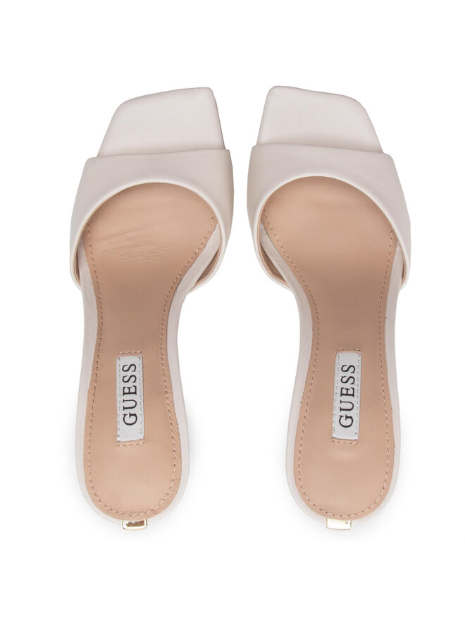 hage schoenen, sandalen, slippers, witte, open teen
