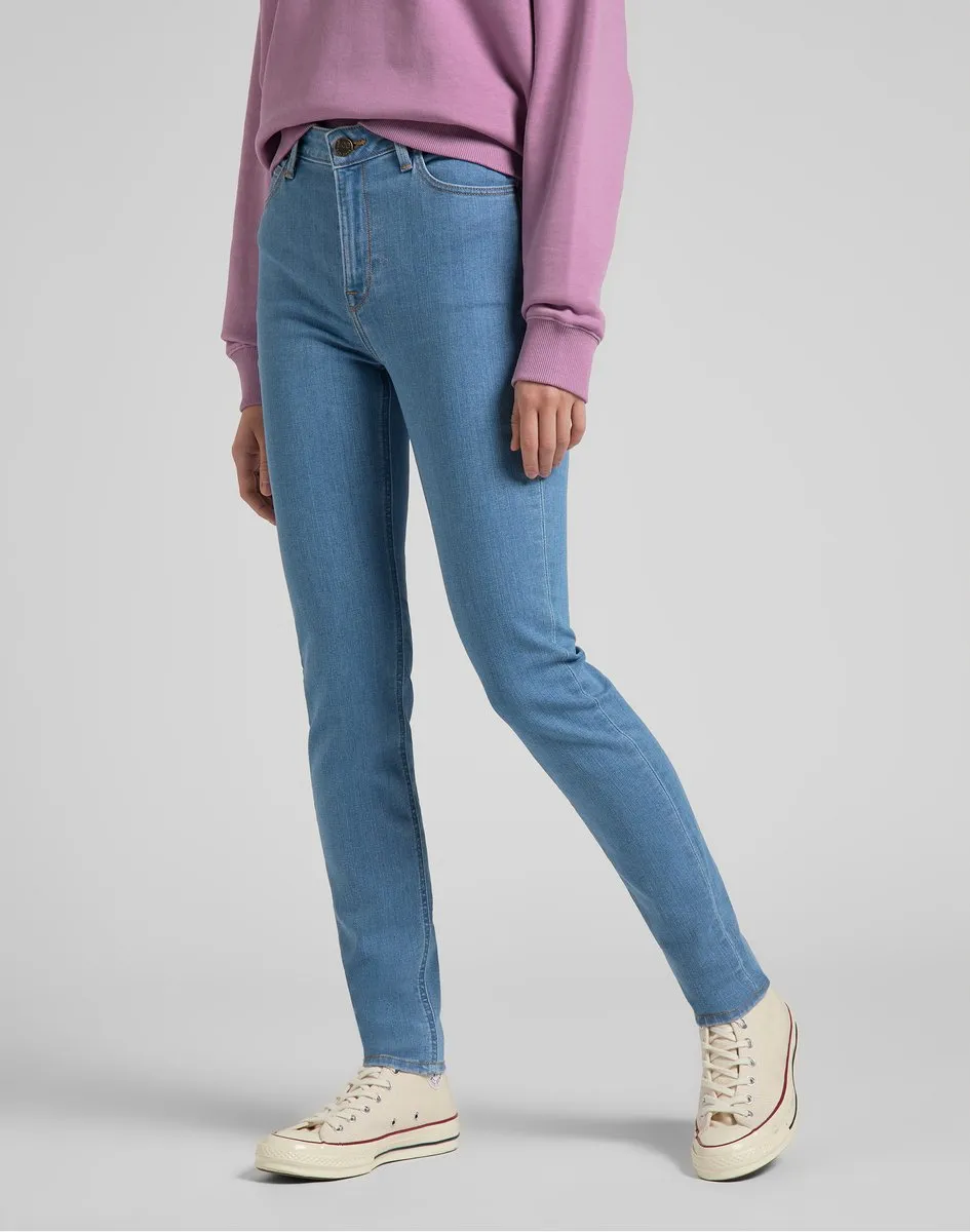 LEE Scarlett High Light Lita - Maat 27_29 - Dames Skinny Jeans