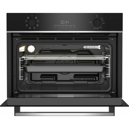 oven, elektrische oven, inbouwoven, roestvrij staal, digitale bediening
