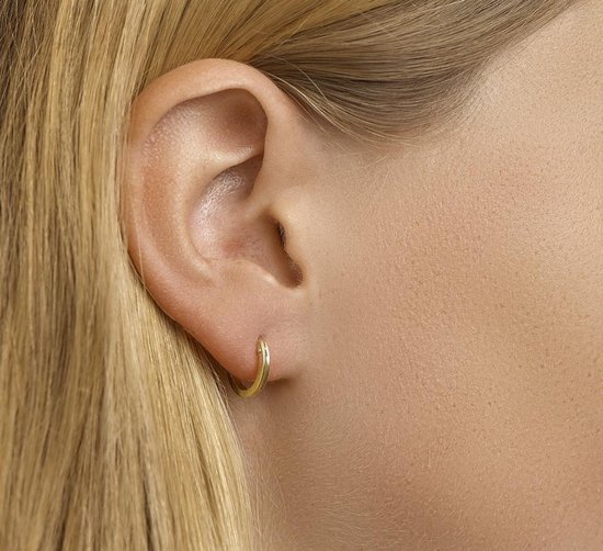 The Jewelry Collection - Vierkante buis - Dames - Oorringen