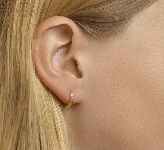 The Jewelry Collection - Vierkante buis - Dames - Oorringen
