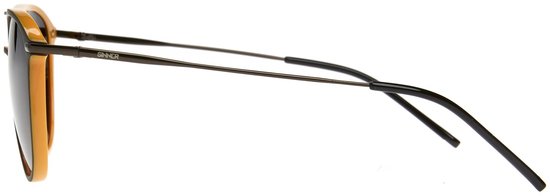 Sinner Carmel Zonnebril - Mat Donkerbruin/groen