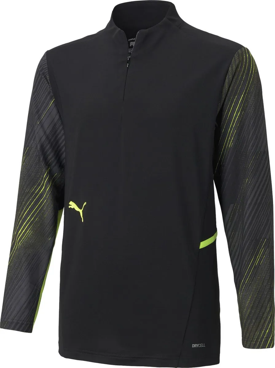 PUMA Individualcup Training 1/4 Zip - Maat 164 - Sporttrui Jongens