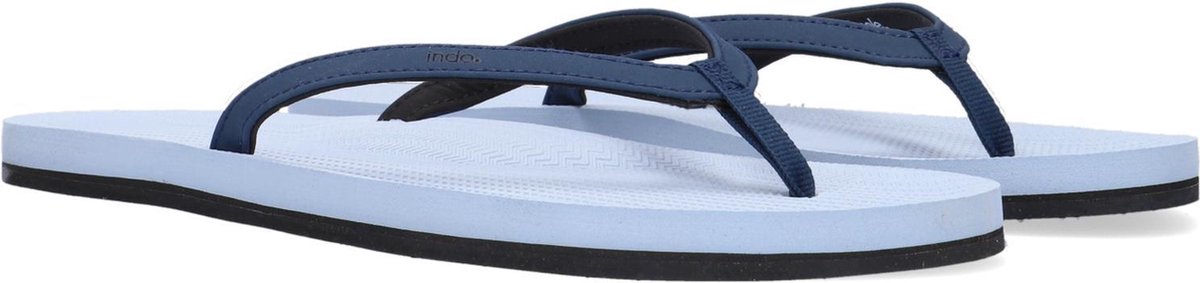 Indosole Flip Flop Color Combo Teenslippers - Maat 37/38 - Zomer slippers - Dames - Blauw