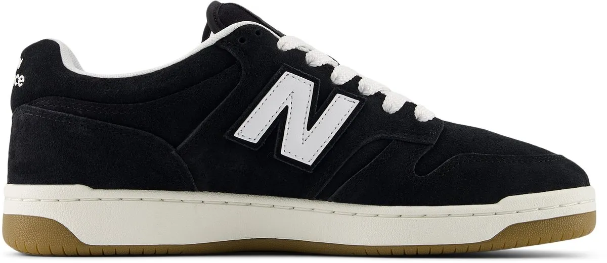 sneaker, zwart, suede, canvas, gumsole