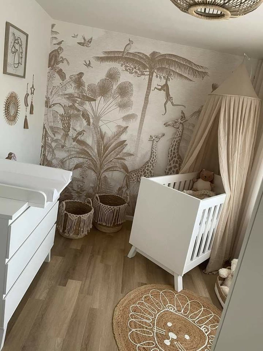 Deryan Baby Klamboe Vintage 245cm - Hemeltje- Nougat