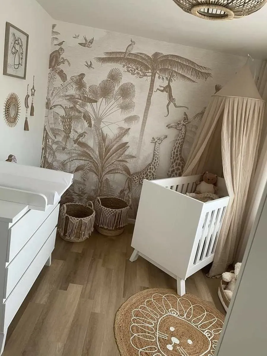 Deryan Baby Klamboe Vintage 245cm - Hemeltje- Nougat