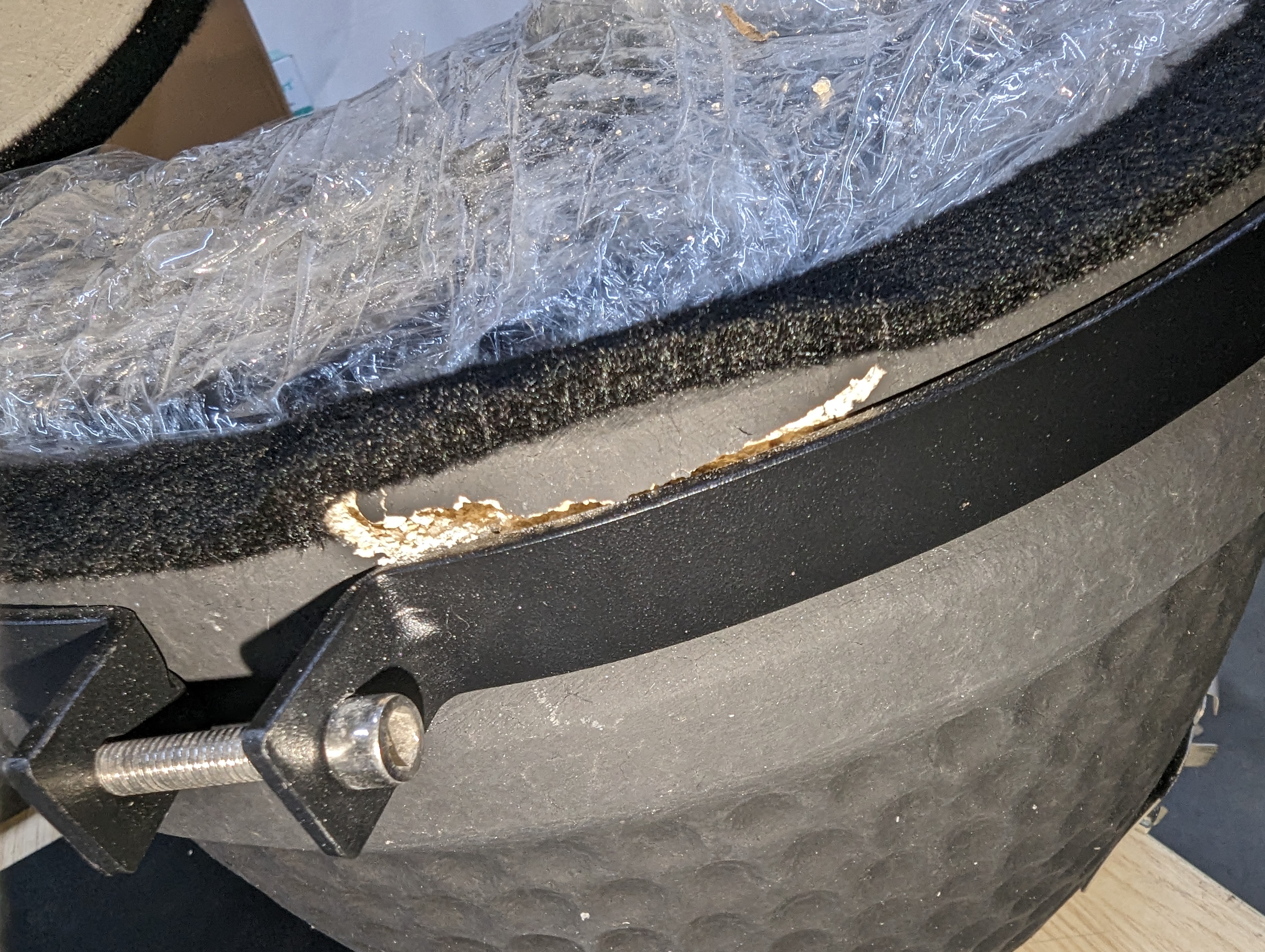Patton Kamado Grill 13" - Keramisch - Kookoppervlak Ø 28 - Mat zwart