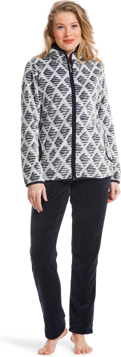 Pastunette - maat 40- dames huispak 80222-106-8 blauw