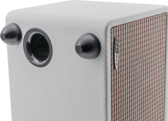 Caliber HFG411BT Wit - Bluetooth speaker - Retro - USB