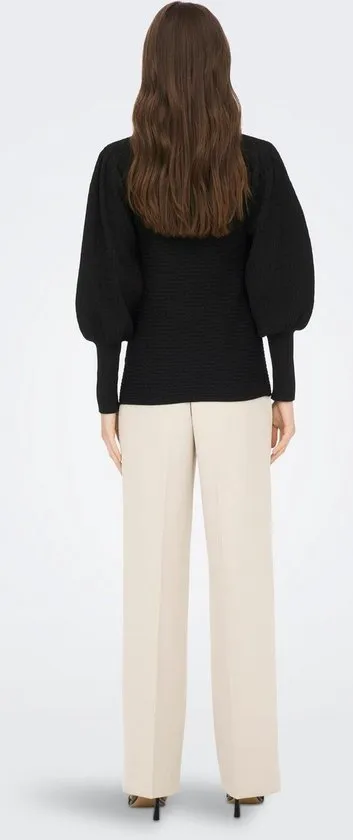 ONLY  - Maat S - ONLGINNIE L/S PUFF PULLOVER KNT Dames Trui