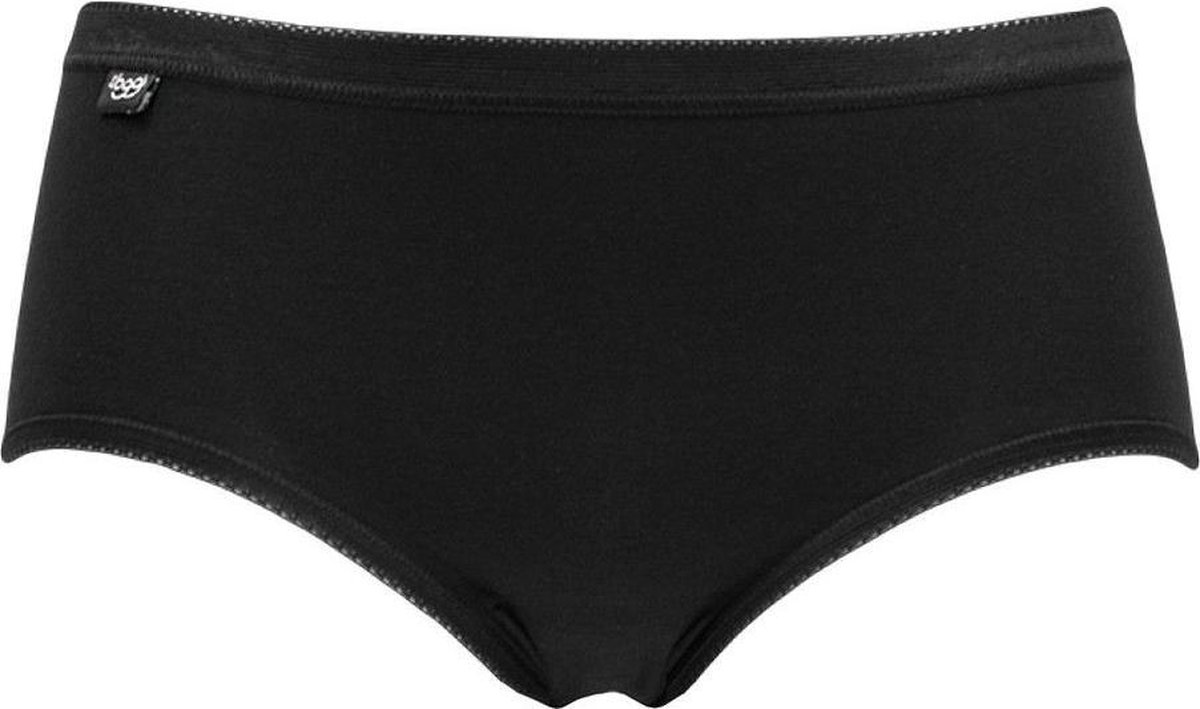 Sloggi - Maat 48 - Basic+ Dames Midi slip - 4pack - Zwart