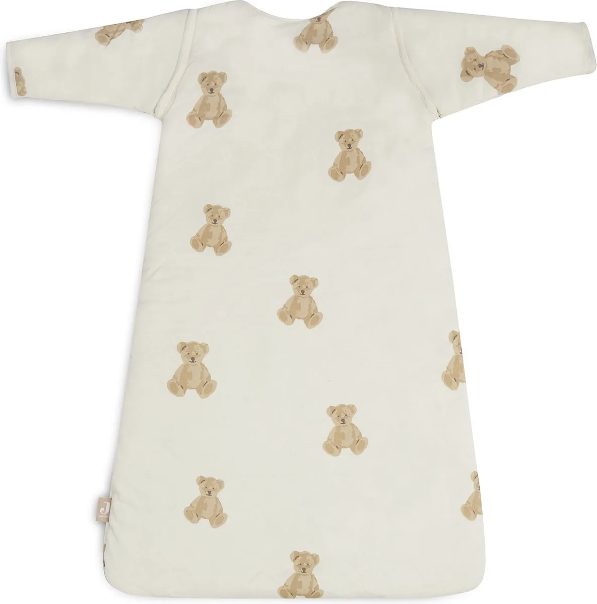 Jollein Baby Winterslaapzak met Afritsbare Mouw 90cm - Teddy Bear