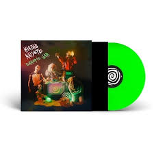 vinyl, groen, plaat, kaart, cover