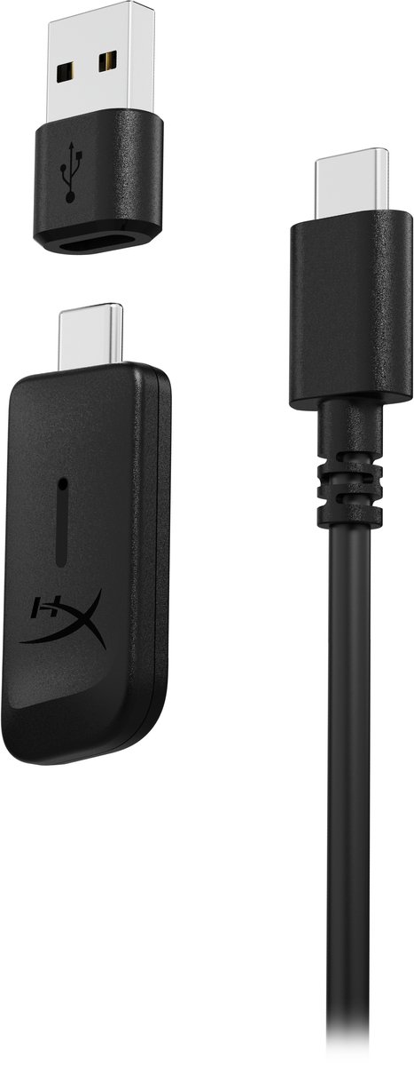 HyperX Cloud III S Wireless - Gaming Headset - Draadloos - Bluetooth & 2.4GHz - Spatial Audio - 120uur Batterij - PC/PS5/Switch2/Mobiel/Steamdeck - Zwart/Rood