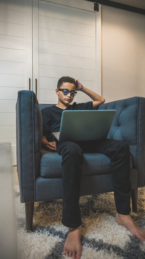 Computer bril -SCREEN SHADES BLACK SIZE ADULT