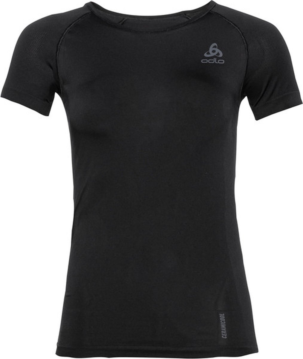 Odlo - Maat M - Sportshirt Performance X-Light Eco Dames - Kleur Zwart