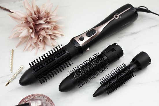 Carmen DC1055 - Multistyler - 1000 Watt - 4 accessoires - Zwart/Roségoud