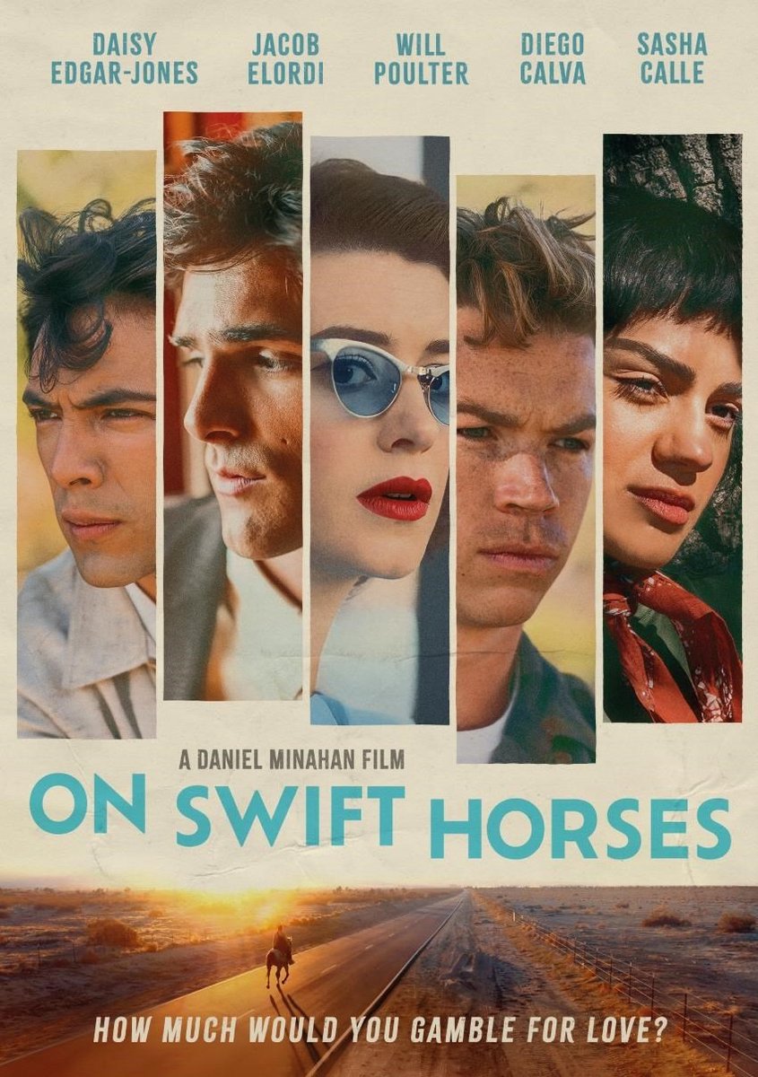 film, poster, romance, drama, on swift horses