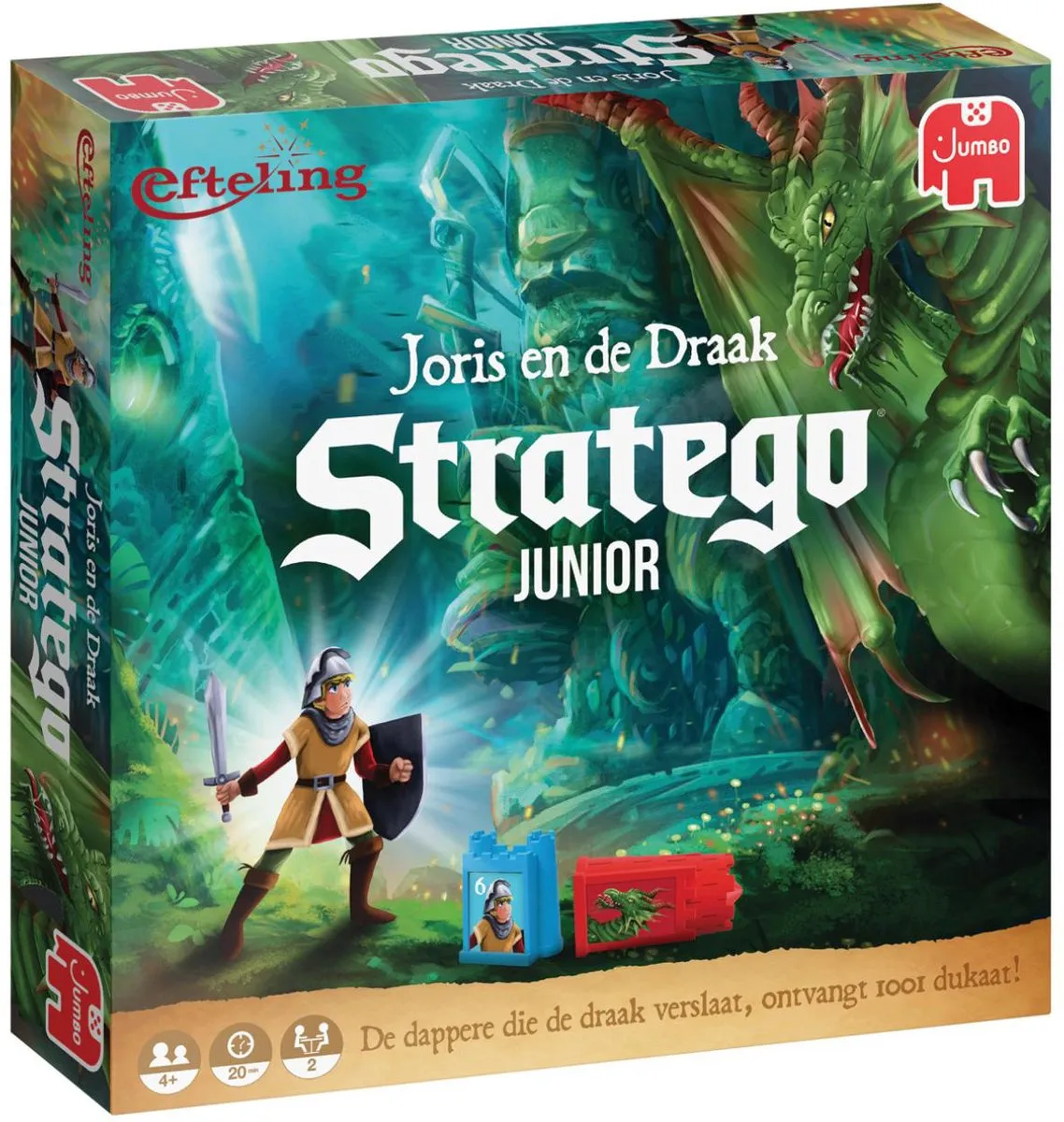  Strategie, Junior, Draken, Vla abordspel, Kasteel belager