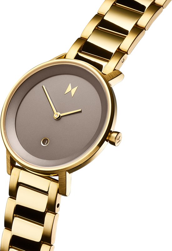 MVMT Signature II D-MF02-G - Horloge - Goudkleurig - Staal - 34mm