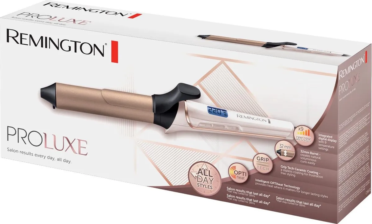 Remington CI9132 PRO-Luxe 32mm Tong - Krultang