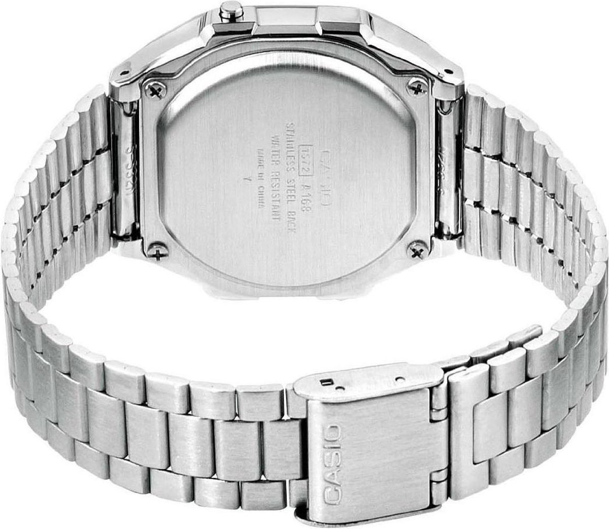 Casio Vintage Iconic A168WA-1YES Unisex Horloge 36,3 mm - Zilverkleurig