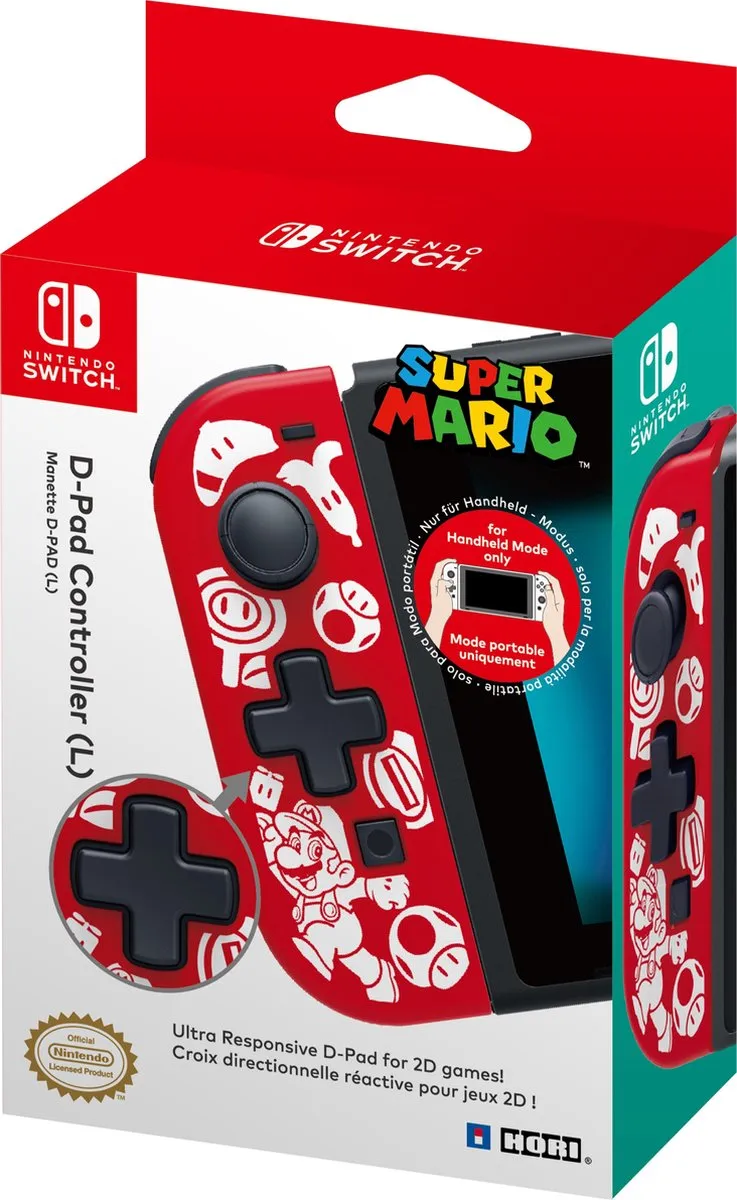 Hori Officieel licensed D-Pad Controller - Officieel Gelicenseerd - Geschikt voor Nintendo Switch -