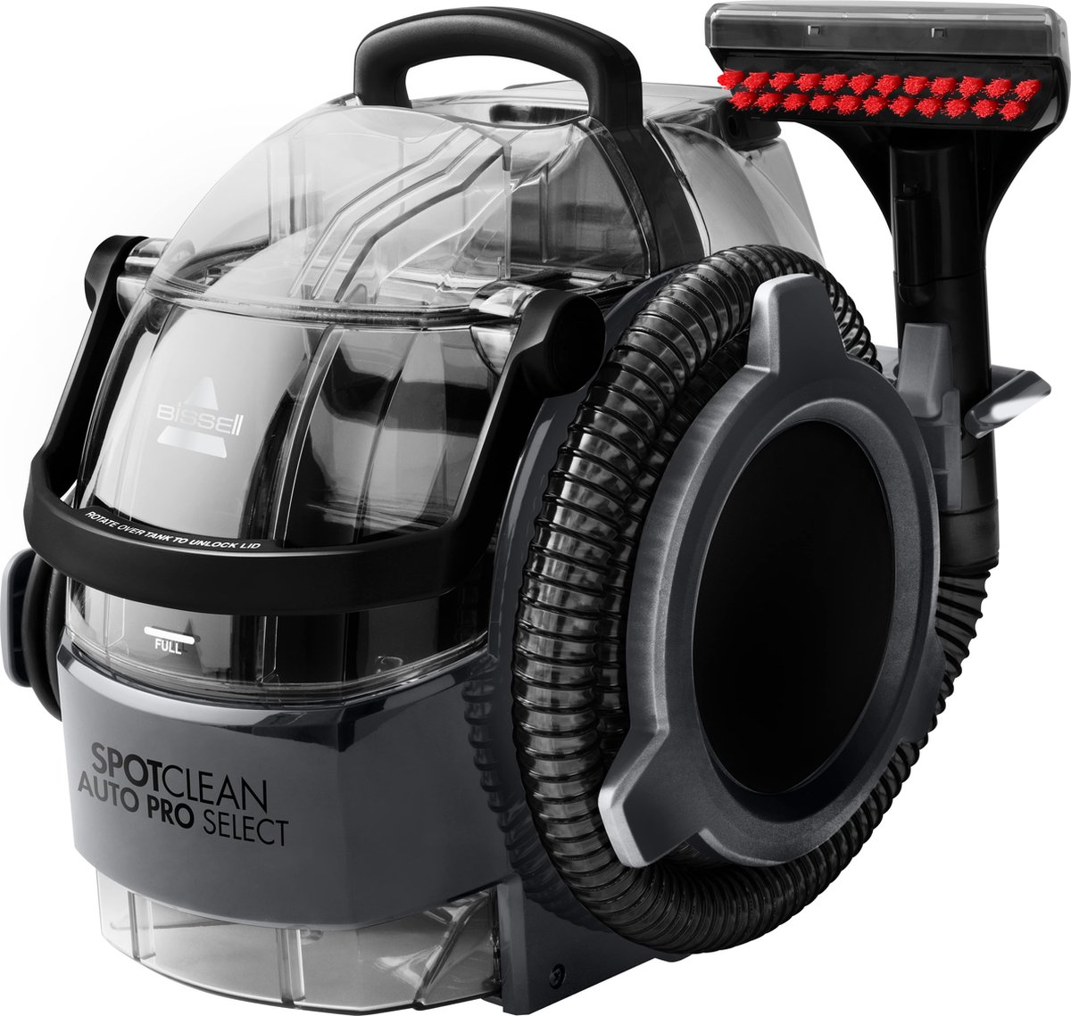 BISSELL SpotClean Auto Pro Select Draagbare Vlekkenreiniger - Tapijtreiniger voor Bank, Auto & Matras -