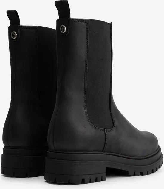 Goosecraft - Maat 40 - GC Tara Nubuck Dames Laarzen - Zwart