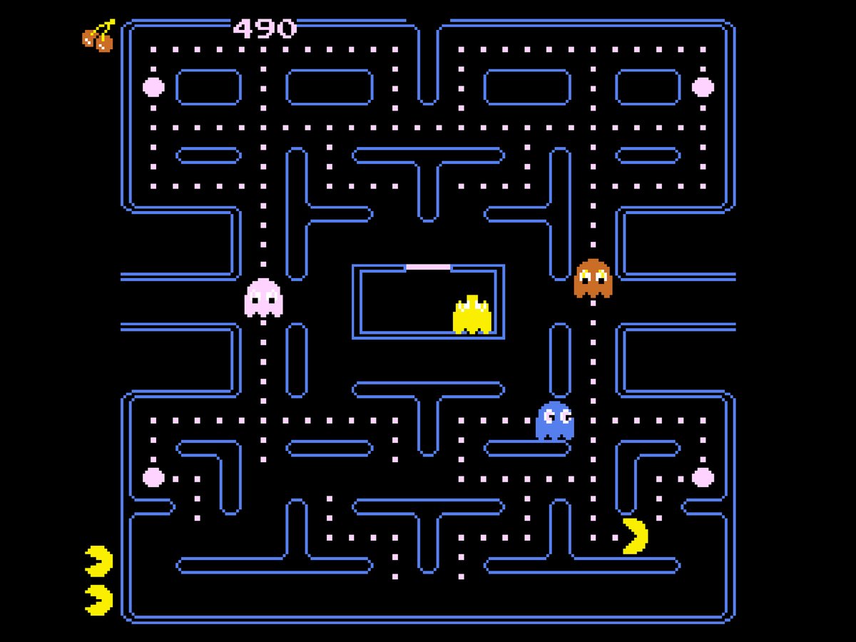 Scorebord, Pac Man
