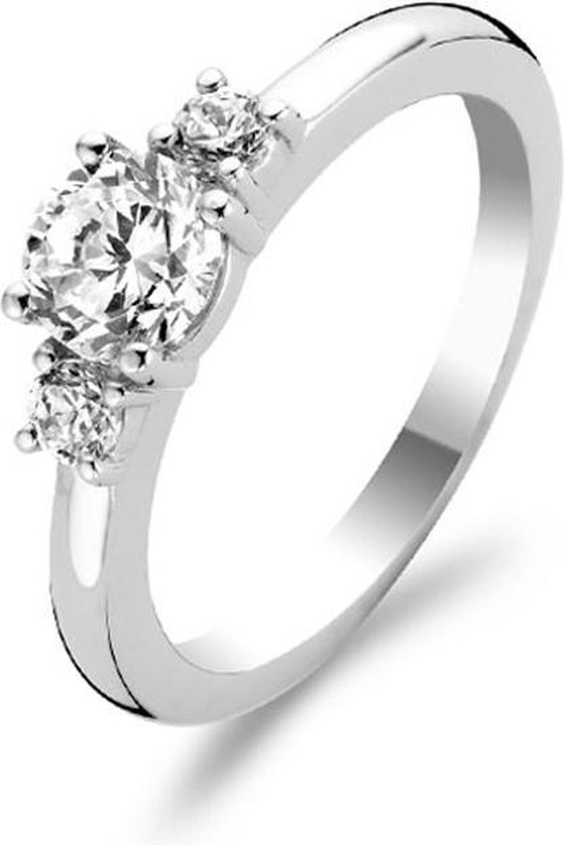 TI SENTO Milano Ring 1796ZI - Maat 56 (17,75 mm) - Gerhodineerd Sterling Zilver