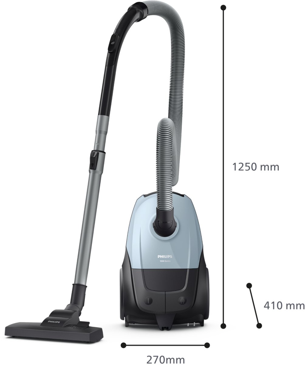 Philips – XD1142/10 – Stofzuiger met zak – 750 W – HEPA-filter