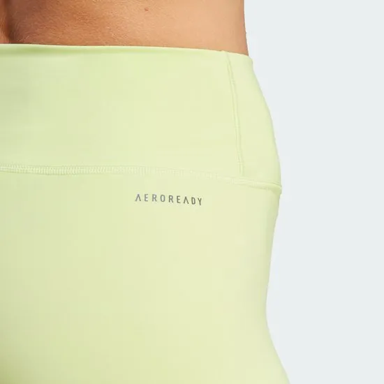 adidas Performance Training Essentials High-Waisted - Maat M - 7/8 Legging - Dames - Groen
