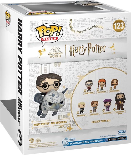 Funko Pop #123 Harry Potter - Harry potter and Buckbeak Rides